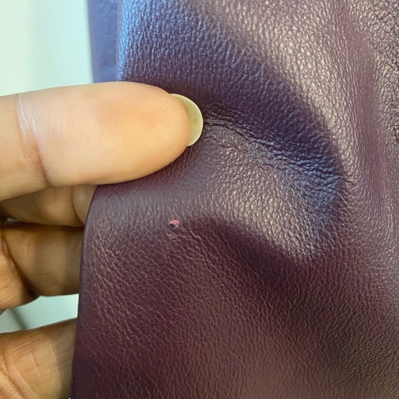 Maggie Barnes Women’s Leather Jacketet - Picture 9 of 10